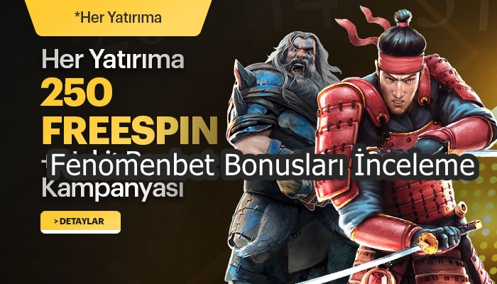 Fenomenbet bonusları inceleme